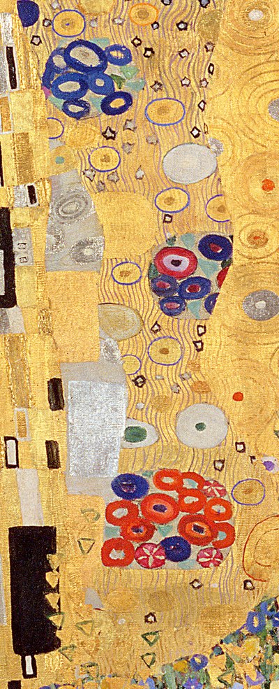 Der Kuss, 1907-08 (Detail) von Gustav Klimt